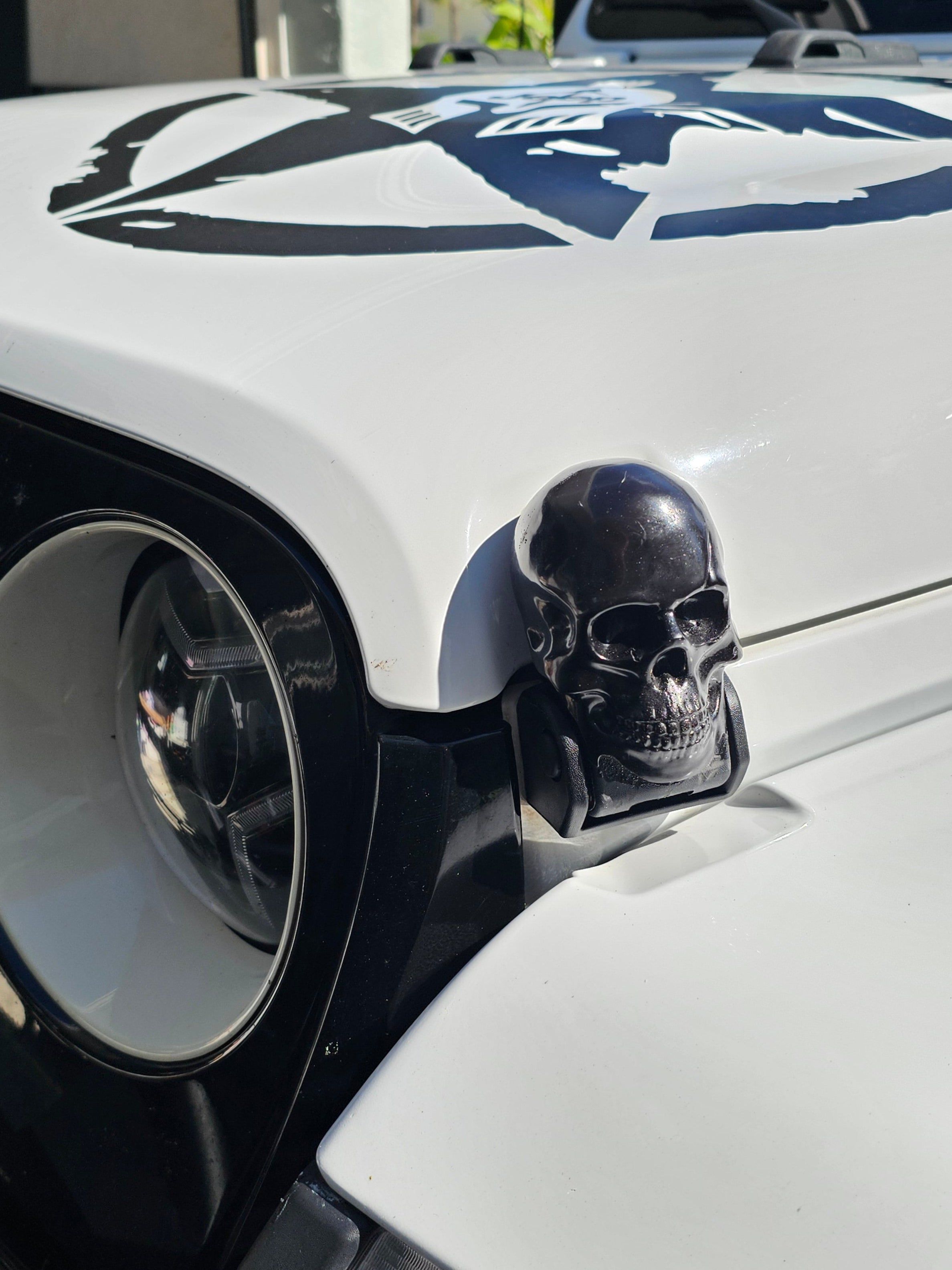 Skull Jeep Hood Latch