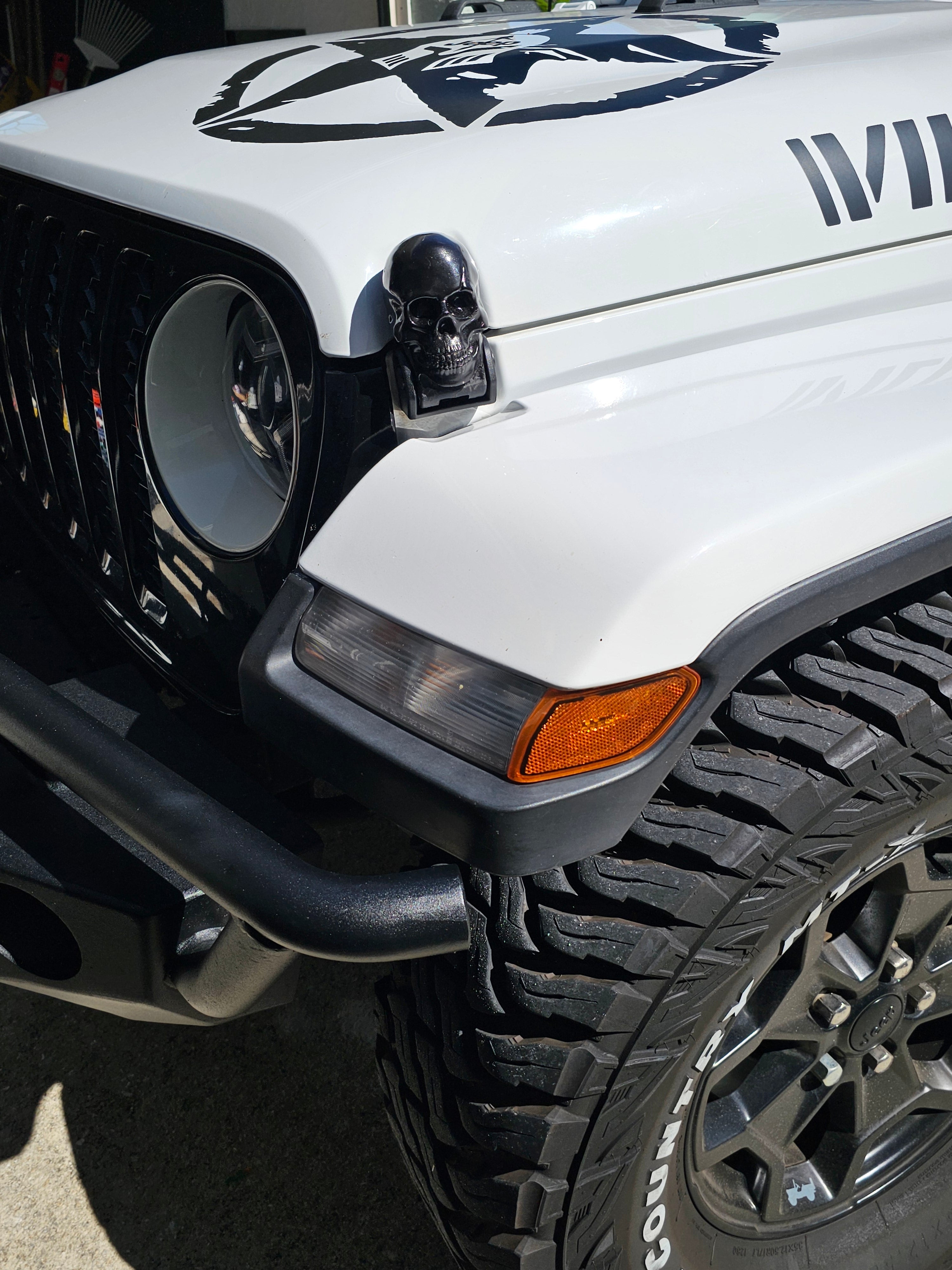 Skull Jeep Hood Latch