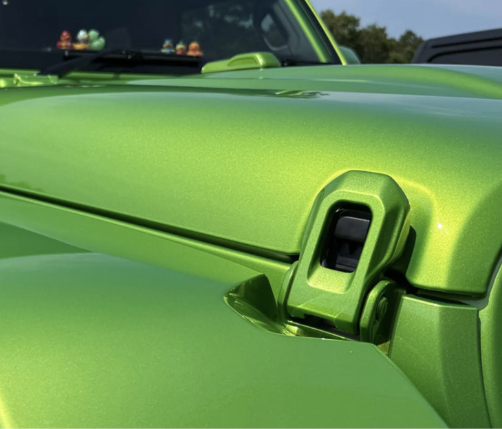 Custom color OEM hood Latch
