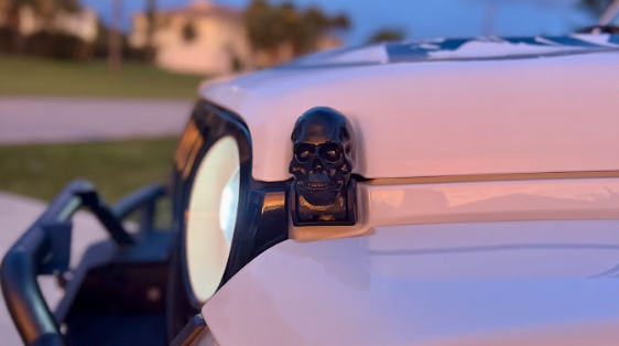 Skull Jeep Hood Latch